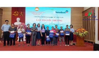 UB MTTQ xã Kiều Phú phối hợp với Ngân hàng VietinBank tổ chức Chương trình “Ngày Phụ nữ Việt Nam – Lan tỏa yêu thương”