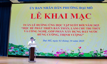 Phường Đại Mỗ khai mạc tuần lễ Học tập suốt đời năm 2025