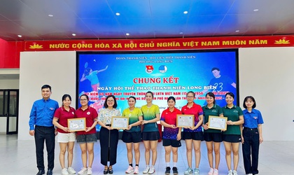 Sôi nổi ngày hội thể thao thanh niên phường Long Biên năm 2025