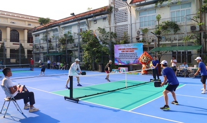 Xã Phú Xuyên tổ chức giải đấu Pickleball lần thứ nhất