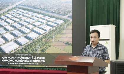Xã Thường Tín lấy ý kiến Quy hoạch Khu công nghiệp Bắc Thường Tín