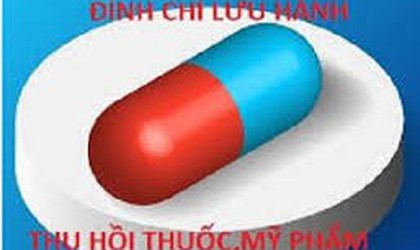 Đình chỉ lưu hành, thu hồi trên toàn quốc 03 mỹ phẩm vi phạm