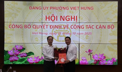 CÔNG BỐ QUYẾT ĐỊNH BỔ NHIỆM PHÓ TRƯỞNG BAN XÂY DỰNG ĐẢNG PHƯỜNG VIỆT HƯNG