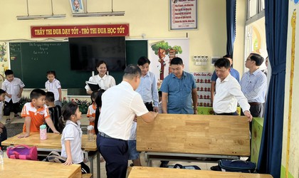 ĐẢNG ỦY XÃ BA VÌ KIỂM TRA CÔNG TÁC DẠY VÀ HỌC TẠI CÁC TRƯỜNG HỌC TRÊN ĐỊA BÀN XÃ