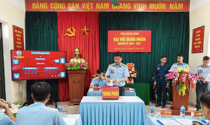 Tiểu đoàn S300, Trung đoàn 64 tổ chức Đại hội Quân nhân nhiệm kỳ 2025 - 2027