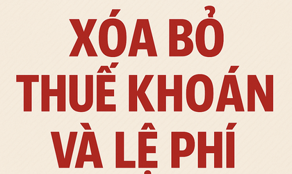THÔNG TIN QUAN TRỌNG XÓA BỎ THUẾ KHOÁN VÀ LỆ PHÍ MÔN BÀI TỪ NGÀY 01/01/2026
