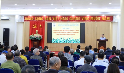 Khương Đình: Hội nghị Thông tin chính sách dân số trong tình hình mới