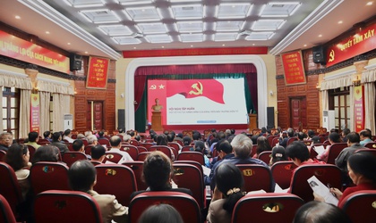 Hội nghị tập huấn thực hiện thủ tục hành chính của Đảng trên môi trường điện tử

