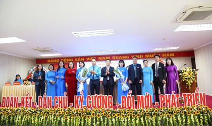 Đại hội Công đoàn phường Dương Nội lần thứ I nhiệm kỳ 2025-2030 thành công tốt đẹp