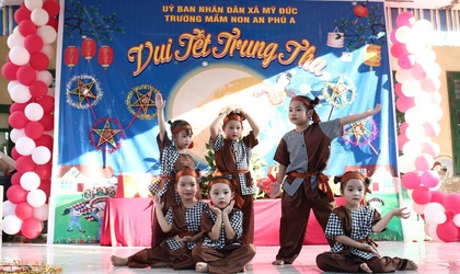 Sôi nổi chương trình “Vui Tết Trung thu” năm 2025 tại  Trường Mầm non An Phú A ( xã Mỹ Đức)