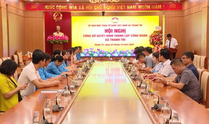 Xã Thanh Trì: Thành lập Công đoàn xã, đánh dấu bước phát triển mới ở cơ sở
