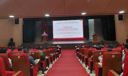 Phường Cầu Giấy quyết tâm thực hiện tốt công tác Bảo vệ Bí mật nhà nước trên địa bàn phường