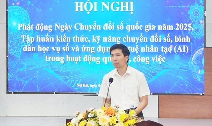 XÃ NỘI BÀI TỔ CHỨC HỘI NGHỊ PHÁT ĐỘNG NGÀY CHUYỂN ĐỔI SỐ QUỐC GIA