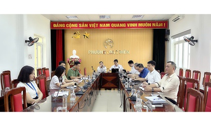 Phường Long Biên tăng cường ứng phó với bão số 11