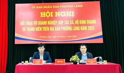 Phường Láng tăng cường đối thoại, gỡ vướng mắc cho doanh nghiệp, người dân