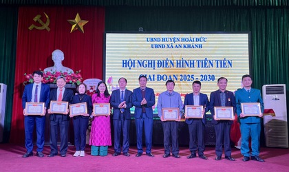 Xã An Khánh biểu dương Điển hình tiên tiến, Người tốt - Việc tốt trên địa bàn giai đoạn 2020 - 2025