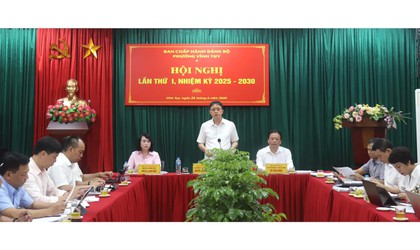 Đảng bộ Phường Vĩnh Tuy mới vận hành thử nghiệm cơ chế hoạt động nghiêm túc, hiệu quả