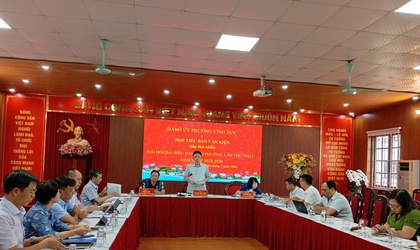 Hội nghị Tiểu ban Văn kiện Đại hội Đảng bộ phường lần thứ I, nhiệm kỳ 2025 - 2030 thành công tốt đẹp