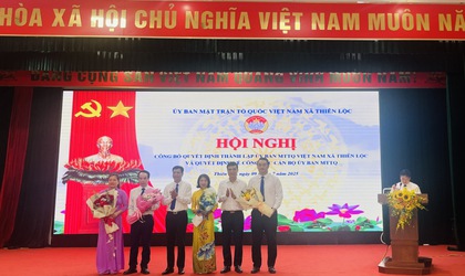 Ủy ban MTTQ Việt Nam xã Thiên Lộc tổ chức hội nghị lần thứ Nhất.