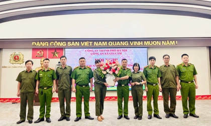 Công an xã Gia Lâm tổ chức hội nghị sơ kết 01 năm hoạt động và triển khai nhiệm vụ của lực lượng bảo vệ ANTT ở cơ sở