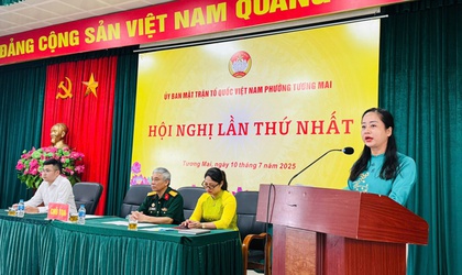 Hội nghị lần thứ nhất Uỷ ban MTTQ Việt Nam phường Tường Mai