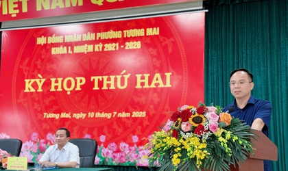 Kỳ họp thứ hai HĐND phường Tương Mai, khoá I, Nhiệm kỳ 2021-2026