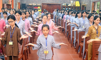 Khóa tu mùa hè tại chùa Hạnh Bồ, chùa Đông Nam an toàn đúng quy định