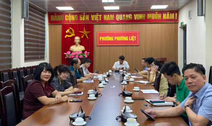 Cán bộ, công chức phường Phương Liệt tham dự tập huấn sử dụng Hệ thống thông tin tiếp nhận, xử lý phản ánh, kiến nghị, sáng kiến, giải pháp phát triển khoa học, công nghệ, đổi mới sáng tạo và chuyển đổi số