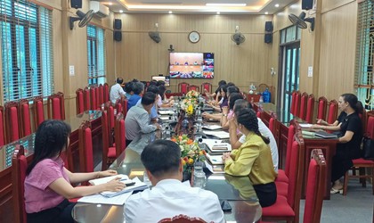 HỘI NGHỊ TRỰC TUYẾN VỀ CÔNG TÁC TỔ CHỨC ĂN BÁN TRÚ CHO HỌC SINH TIỂU HỌC