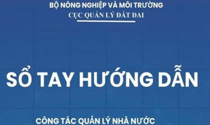 Ban hành sổ tay hướng dẫn quản lý đất đai trong mô hình chính quyền địa phương hai cấp