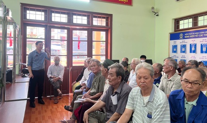 Xã Đa Phúc triển khai đợt cao điểm tiếp nhận hồ sơ hưởng trợ cấp hưu trí xã hội cho công dân là người cao tuổi theo Nghị định số 176/NĐ-CP ngày 30/6/2025 của Chính phủ