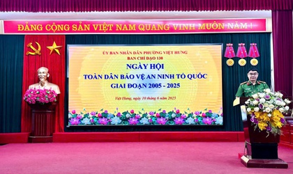 Phường Việt Hưng tổ chức “Ngày hội toàn dân bảo vệ an ninh Tổ quốc” năm 2025