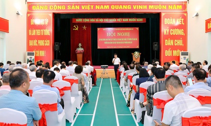 Phường Nghĩa Đô: Gặp mặt các đồng chí Bí thư Chi bộ, Tổ trưởng Tổ dân phố, Trưởng ban Công tác mặt trận khu dân cư.