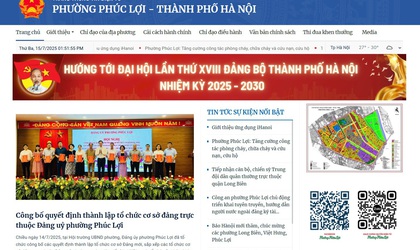Hà Nội: triển khai tuyên truyền trên 126 trang thông tin điện tử cấp phường, xã sau sắp xếp