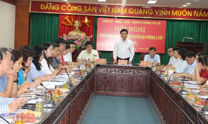 Phường Yên Sở tổ chức Hội nghị triển khai nhiệm vụ của chính quyền địa phương hai cấp năm 2025