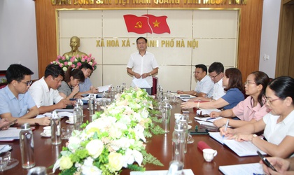 Hòa Xá triển khai công tác tuyên truyền khánh tiết phục vụ Đại hội Đảng bộ xã lần thứ I, nhiệm kỳ 2025–2030