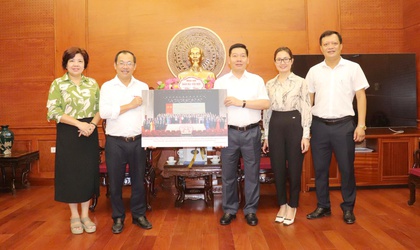Báo Hà Nội Mới thăm và làm việc với xã Quốc Oai đẩy mạnh tuyên truyền cơ sở trước thềm Đại hội Đảng các cấp