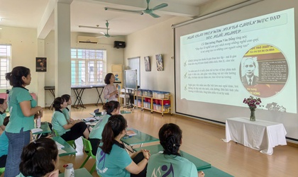 TRƯỜNG MẦM NON VĨNH HƯNG TỔ CHỨC BỒI DƯỠNG CHUYÊN MÔN HÈ NĂM 2025 VỚI CHỦ ĐỀ: ĐẠO ĐỨC NHÀ GIÁO – PHÒNG CHỐNG BẠO LỰC HỌC ĐƯỜNG