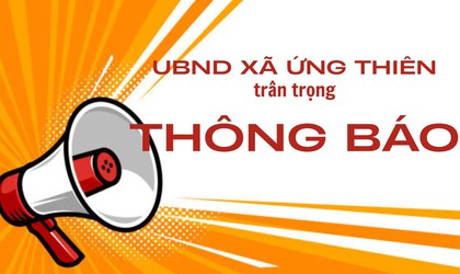 Thông báo về việc thay đổi trụ sở làm việc của Chi nhánh Văn phòng Đăng ký đất đai Hà Nội huyện Ứng Hoà