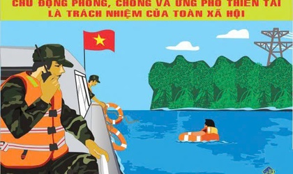 Thường trực Đảng uỷ  kiểm tra công tác Phòng chống thiên tai và TKCN năm 2025