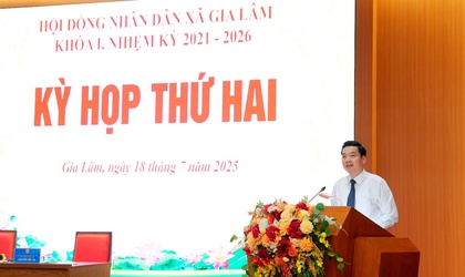 Kỳ họp thứ 2 HĐND xã Gia Lâm
