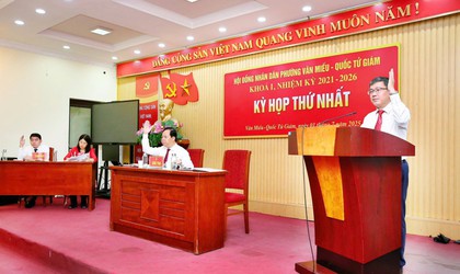 Phường Văn Miếu - Quốc Tử Giám: Không khí làm việc nghiêm túc, hiệu quả