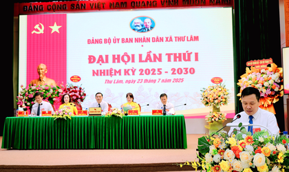 ĐẢNG BỘ UBND XÃ THƯ LÂM TỔ CHỨC ĐẠI HỘI ĐẢNG BỘ LẦN THỨ NHẤT, NHIỆM KỲ 2025-2030.