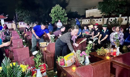 Chuyên Mỹ trang nghiêm, thành kính thắp sáng ngọn lửa tri ân 27/7