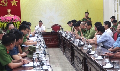XÃ THẠCH THẤT TỔ CHỨC HỘI NGHỊ TRIỂN KHAI THỰC HIỆN NHIỆM VỤ TRỌNG TÂM VỀ CÔNG TÁC PCCC VÀ CNCH SAU KHI THÀNH LẬP CHÍNH QUYỀN ĐỊA PHƯƠNG HAI CẤP VÀ LUẬT PCCC, CNCH CÓ HIỆU LỰC