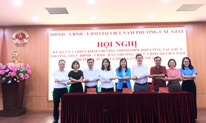 Nâng cao hiệu quả công tác phối hợp giữa Thường trực HĐND - UBND và Ban Thường trực Ủy Ban MTTQ Việt Nam phường Cầu Giấy trong triển khai thực hiện các nhiệm vụ kinh tế - xã hội, quốc phòng - an ninh 6 tháng cuối năm 2025