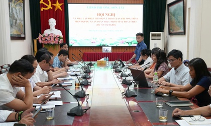 Hội nghị cập nhật tiến độ và thảo luận chương trình phối hợp dự án ATTP vì sự phát triển (DA Safegro)