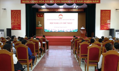 Uỷ ban Mặt trận Tổ quốc Việt Nam xã Mê Linh tổ chức hội nghị lần thứ I
