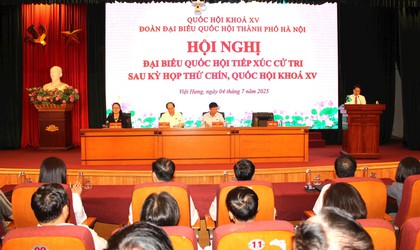 Cử tri Hà Nội vui mừng khi mô hình chính quyền địa phương 2 cấp đã đồng bộ, vận hành trơn tru