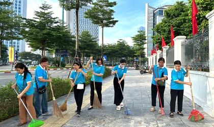 Cán bộ, đoàn viên, hội viên, Nhân dân phường Cầu Giấy tích cực tham gia tuyên truyền hưởng ứng mô hình Chính quyền địa phương hai cấp